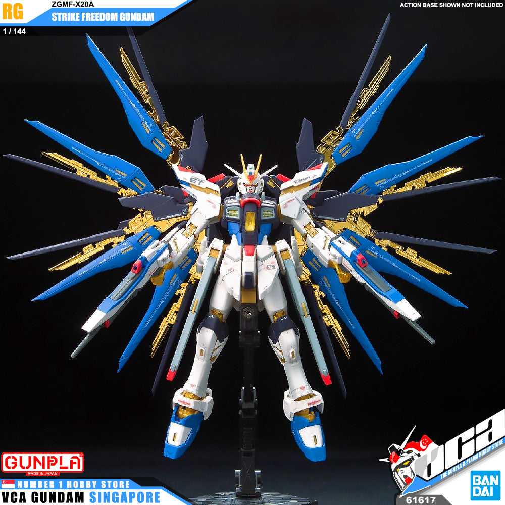 Bandai Real Grade RG ZGMF-X20A Strike Freedom Gundam Bandai Real Grade RG ZGMF-X20A Strike Freedom Gundam