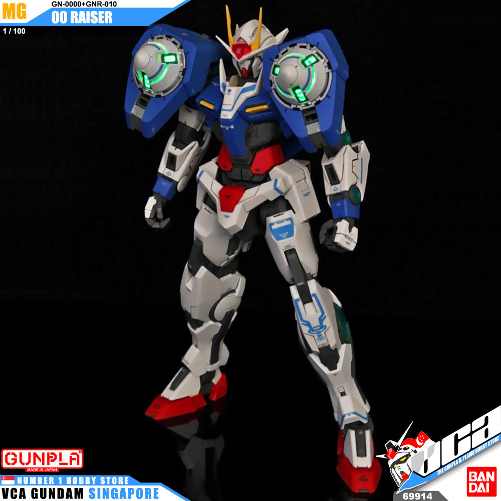 Bandai Gunpla Master Grade 1/100 MG 00 RAISER Bandai Gunpla Master Grade 1/100 MG 00 RAISER