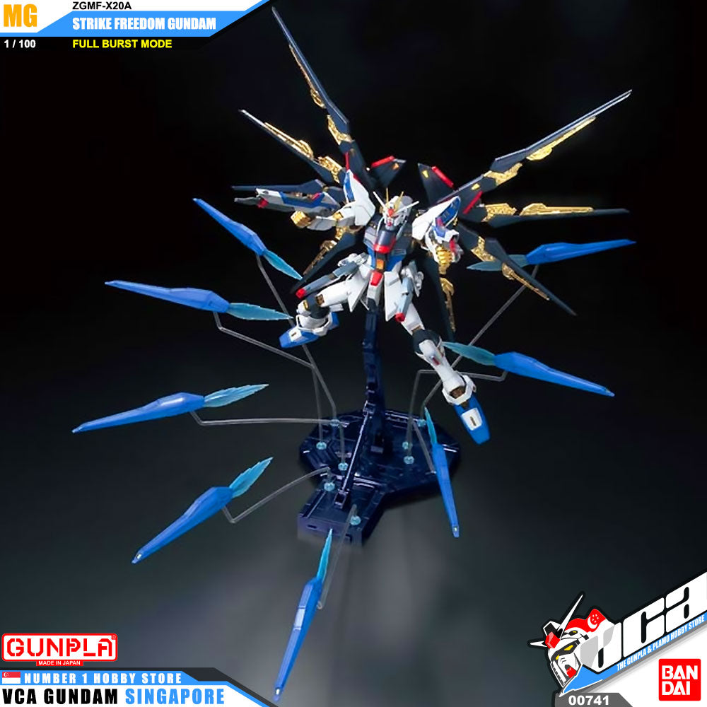Bandai Gunpla Master Grade 1/100 MG Strike Freedom Gundam Full Burst Mode Bandai Gunpla Master Grade 1/100 MG Strike Freedom Gundam Full Burst Mode