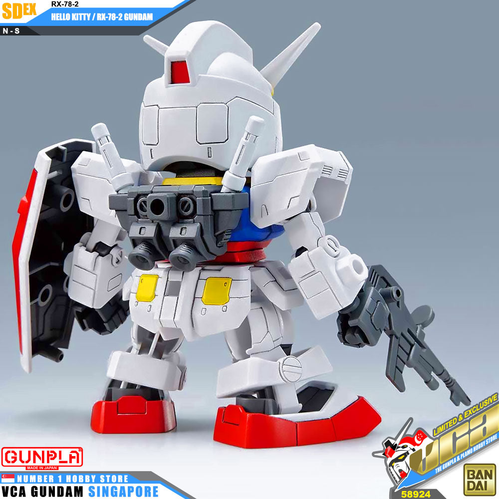Bandai Gunpla SD EX Standard SDEX Hello Kitty RX-78-2 Gundam Bandai Gunpla SD EX Standard SDEX Hello Kitty RX-78-2 Gundam