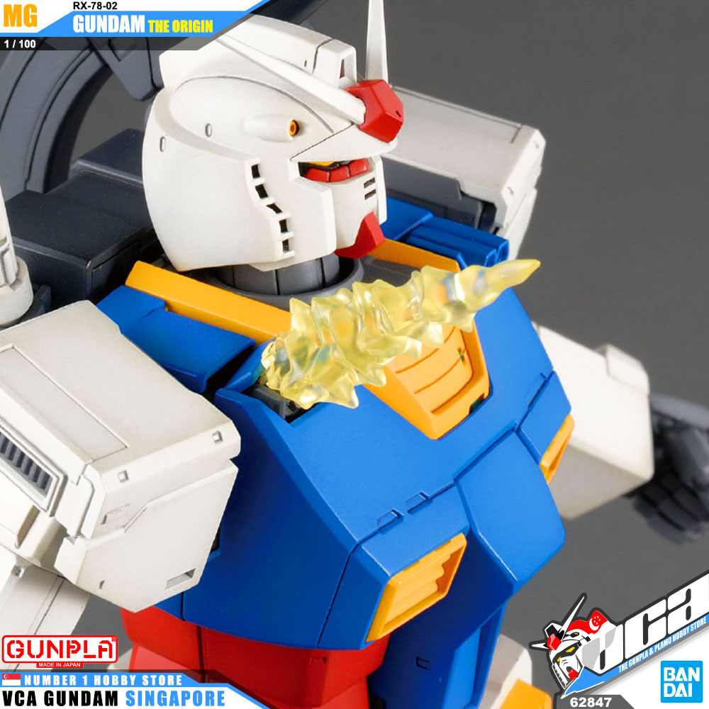 Bandai Gunpla Master Grade MG RX-78-02 Gundam The Origin Box Art Bandai Gunpla Master Grade MG RX-78-02 Gundam The Origin Box Art