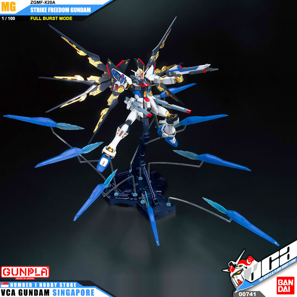 Bandai Gunpla Master Grade 1/100 MG Strike Freedom Gundam Full Burst Mode Bandai Gunpla Master Grade 1/100 MG Strike Freedom Gundam Full Burst Mode