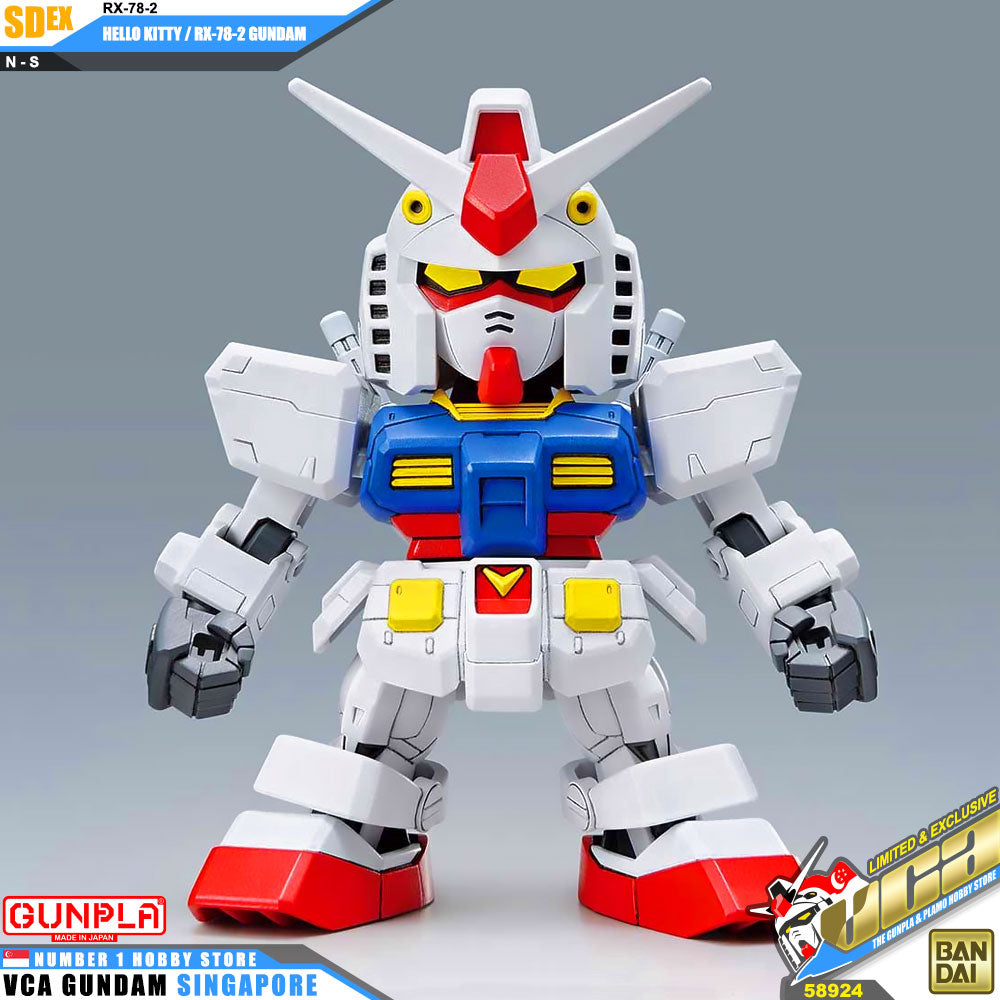 Bandai Gunpla SD EX Standard SDEX Hello Kitty RX-78-2 Gundam Bandai Gunpla SD EX Standard SDEX Hello Kitty RX-78-2 Gundam