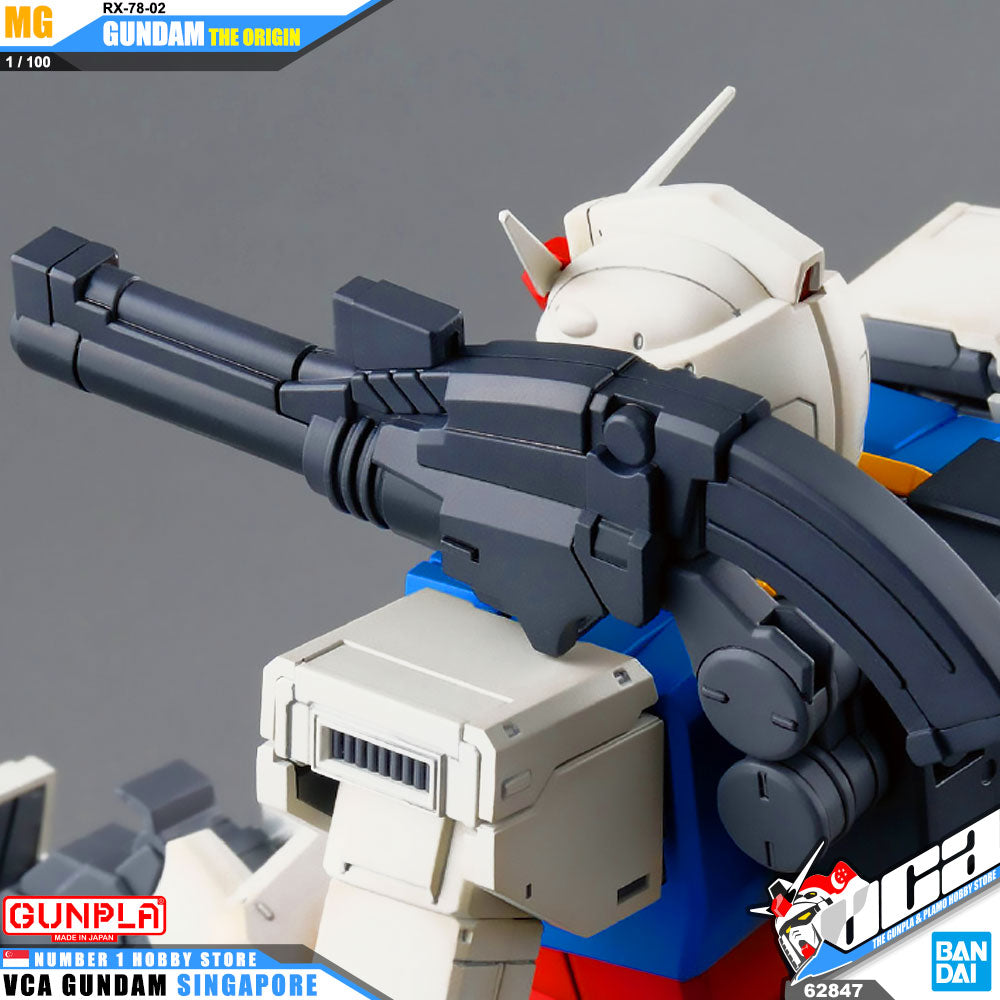 Bandai Gunpla Master Grade MG RX-78-02 Gundam The Origin Box Art Bandai Gunpla Master Grade MG RX-78-02 Gundam The Origin Box Art