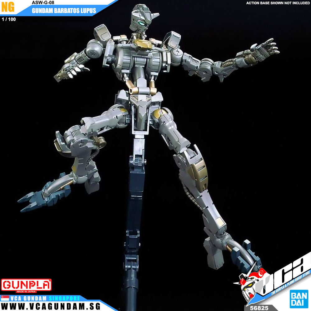 Bandaiยฎ Gunpla Full Mechanics 1/100 ASW-G-08 GUNDAM BARBATOS LUPUS