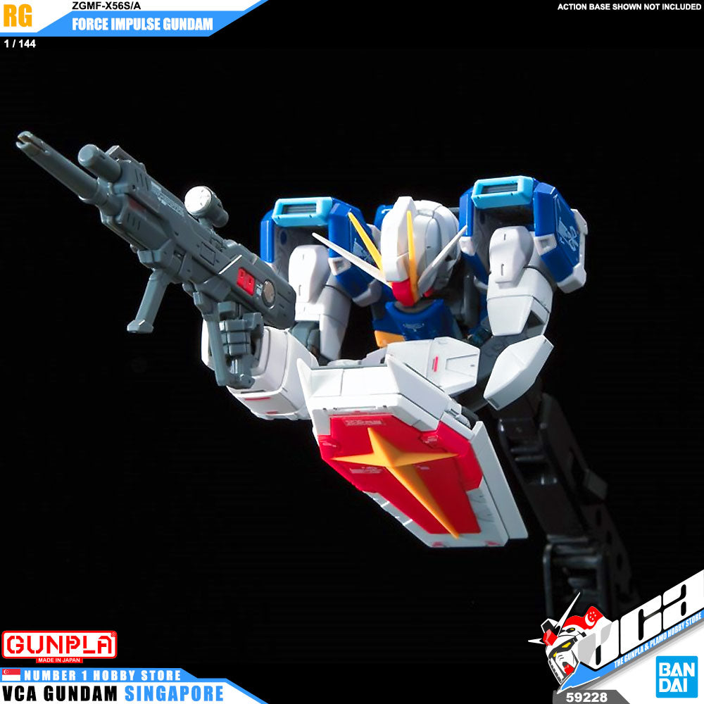 Bandai Gunpla Real Grade RG ZGMF-X56S/A FORCE IMPULSE GUNDAM Bandai Gunpla Real Grade RG ZGMF-X56S/A FORCE IMPULSE GUNDAM