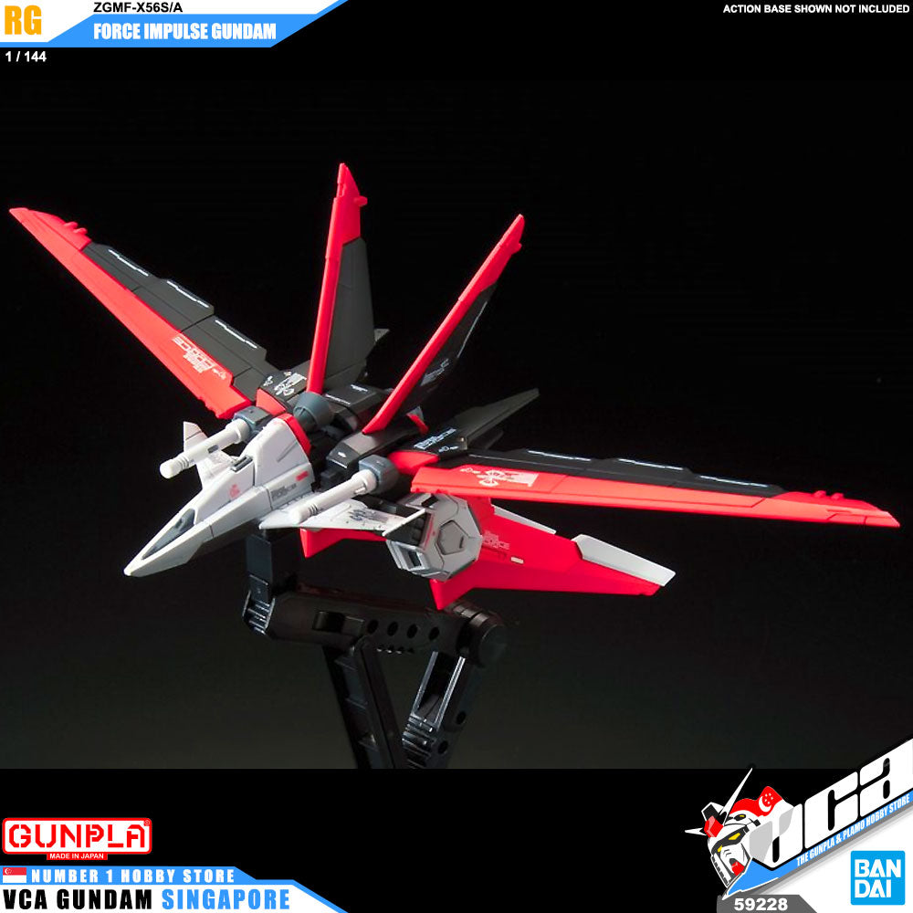 Bandai Gunpla Real Grade RG ZGMF-X56S/A FORCE IMPULSE GUNDAM Bandai Gunpla Real Grade RG ZGMF-X56S/A FORCE IMPULSE GUNDAM