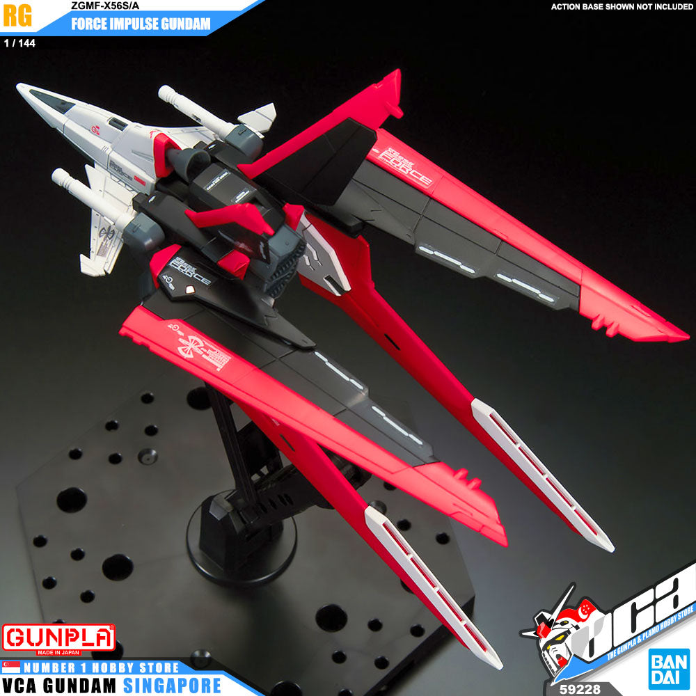 Bandai Gunpla Real Grade RG ZGMF-X56S/A FORCE IMPULSE GUNDAM Bandai Gunpla Real Grade RG ZGMF-X56S/A FORCE IMPULSE GUNDAM