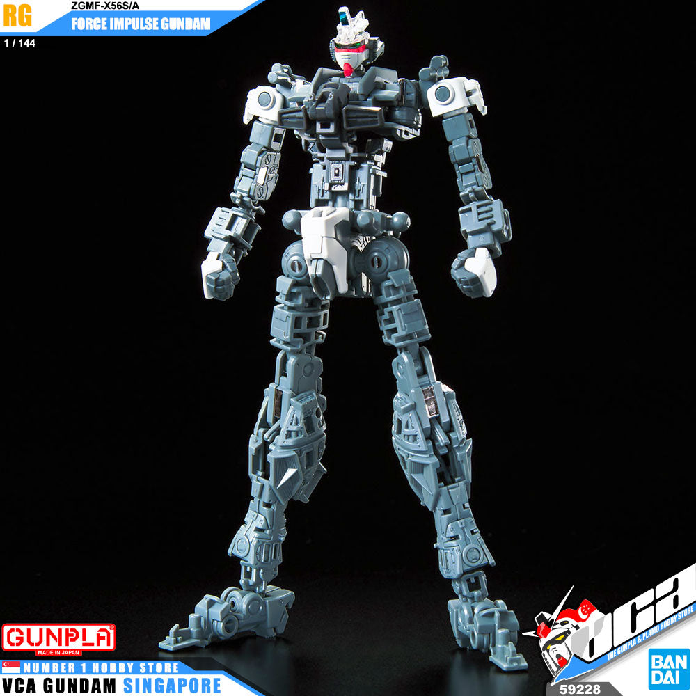 Bandai Gunpla Real Grade RG ZGMF-X56S/A FORCE IMPULSE GUNDAM Bandai Gunpla Real Grade RG ZGMF-X56S/A FORCE IMPULSE GUNDAM