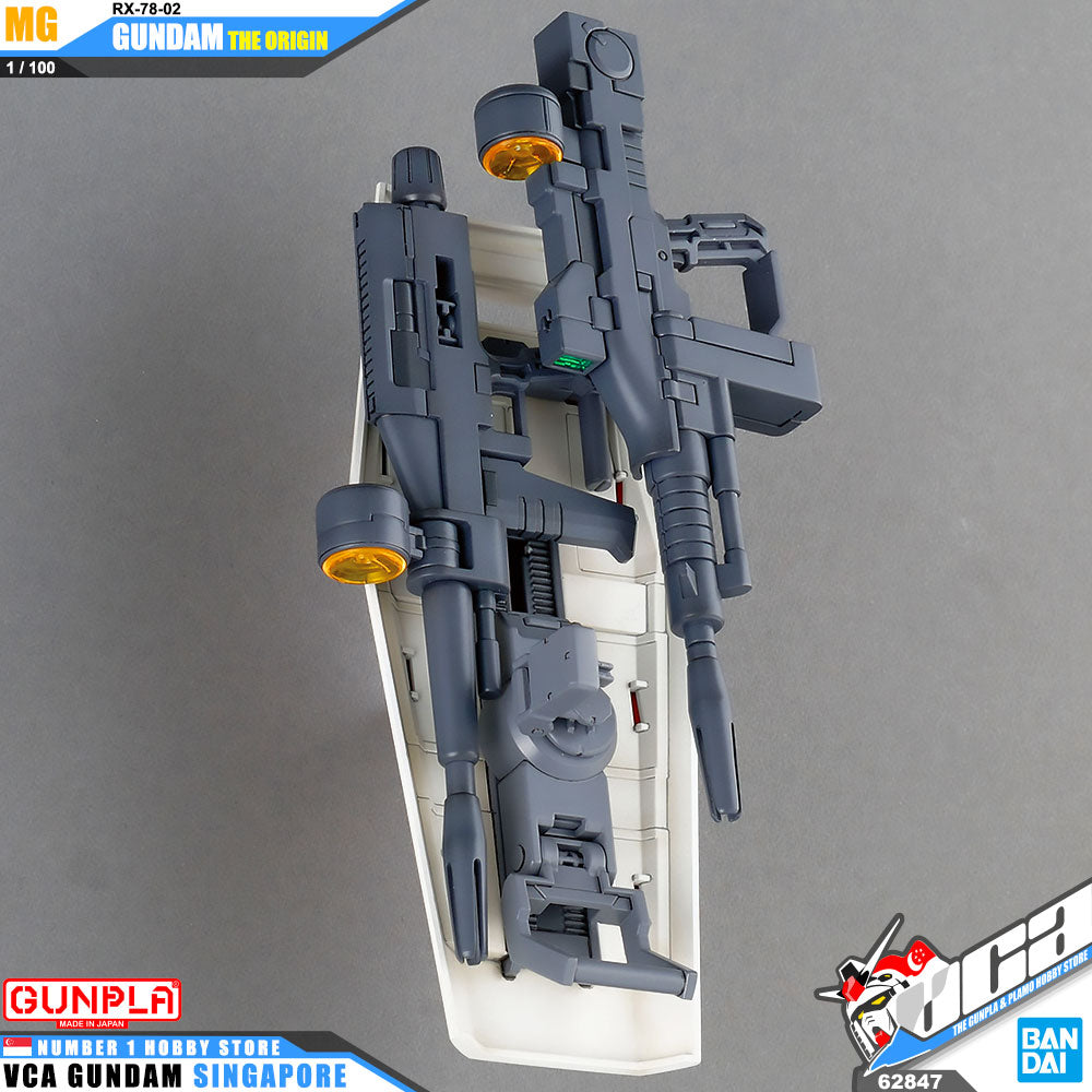 Bandai Gunpla Master Grade MG RX-78-02 Gundam The Origin Box Art Bandai Gunpla Master Grade MG RX-78-02 Gundam The Origin Box Art