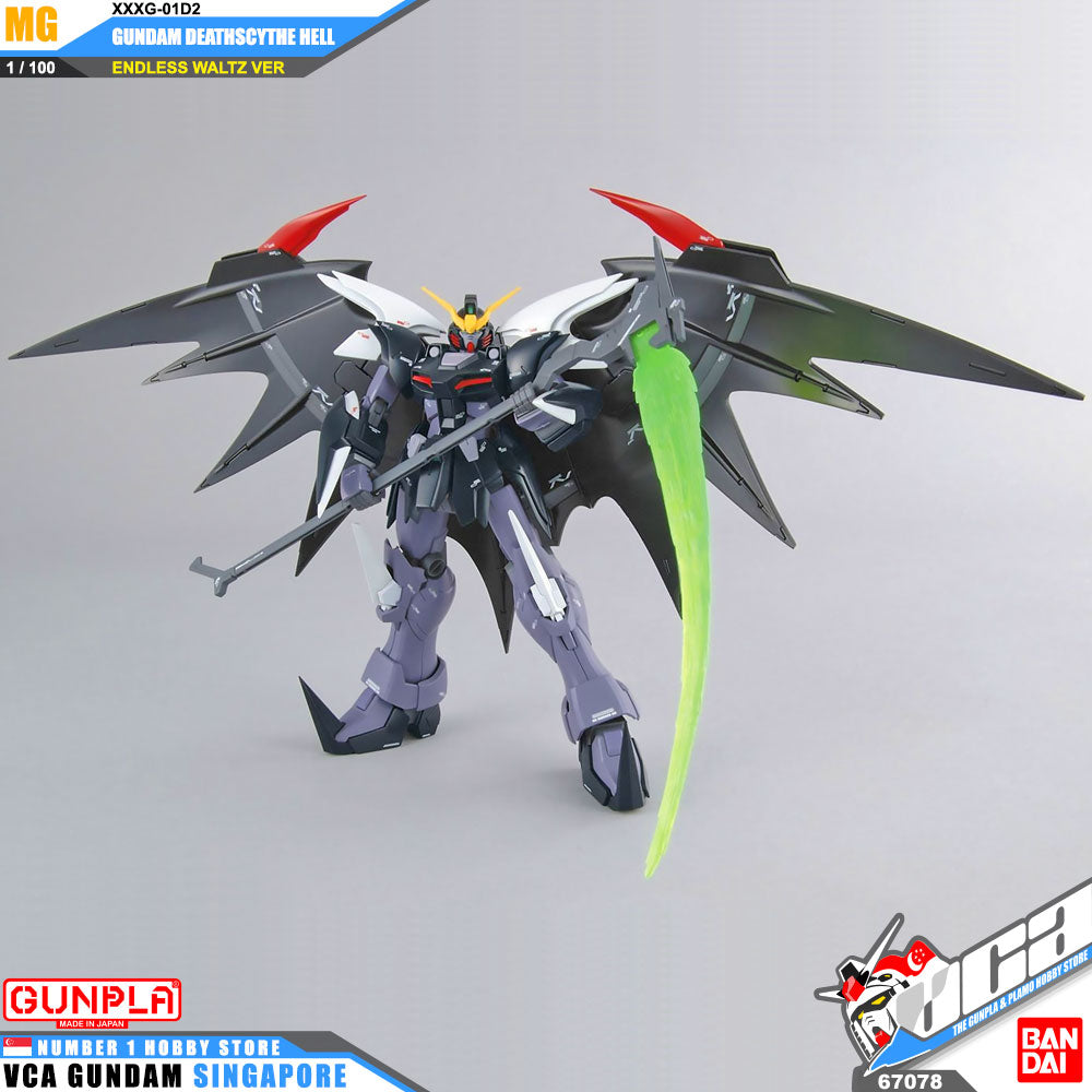 Bandai Gunpla Master Grade MG XXXG-01D2 GUNDAM DEATHSCYTHE HELL EW Bandai Gunpla Master Grade MG XXXG-01D2 GUNDAM DEATHSCYTHE HELL EW