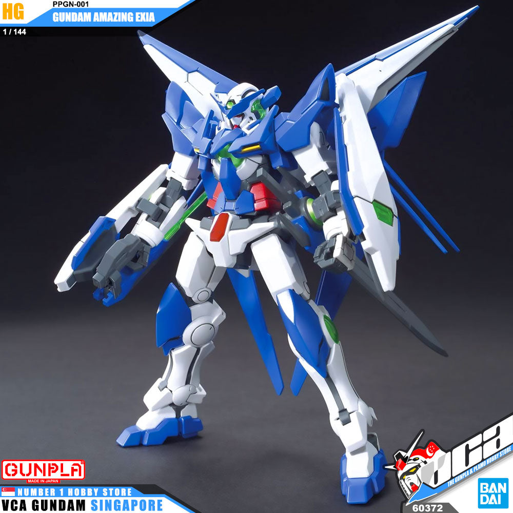 Bandai Gunpla High Grade HG Gundam Amazing Exia Bandai Gunpla High Grade HG Gundam Amazing Exia