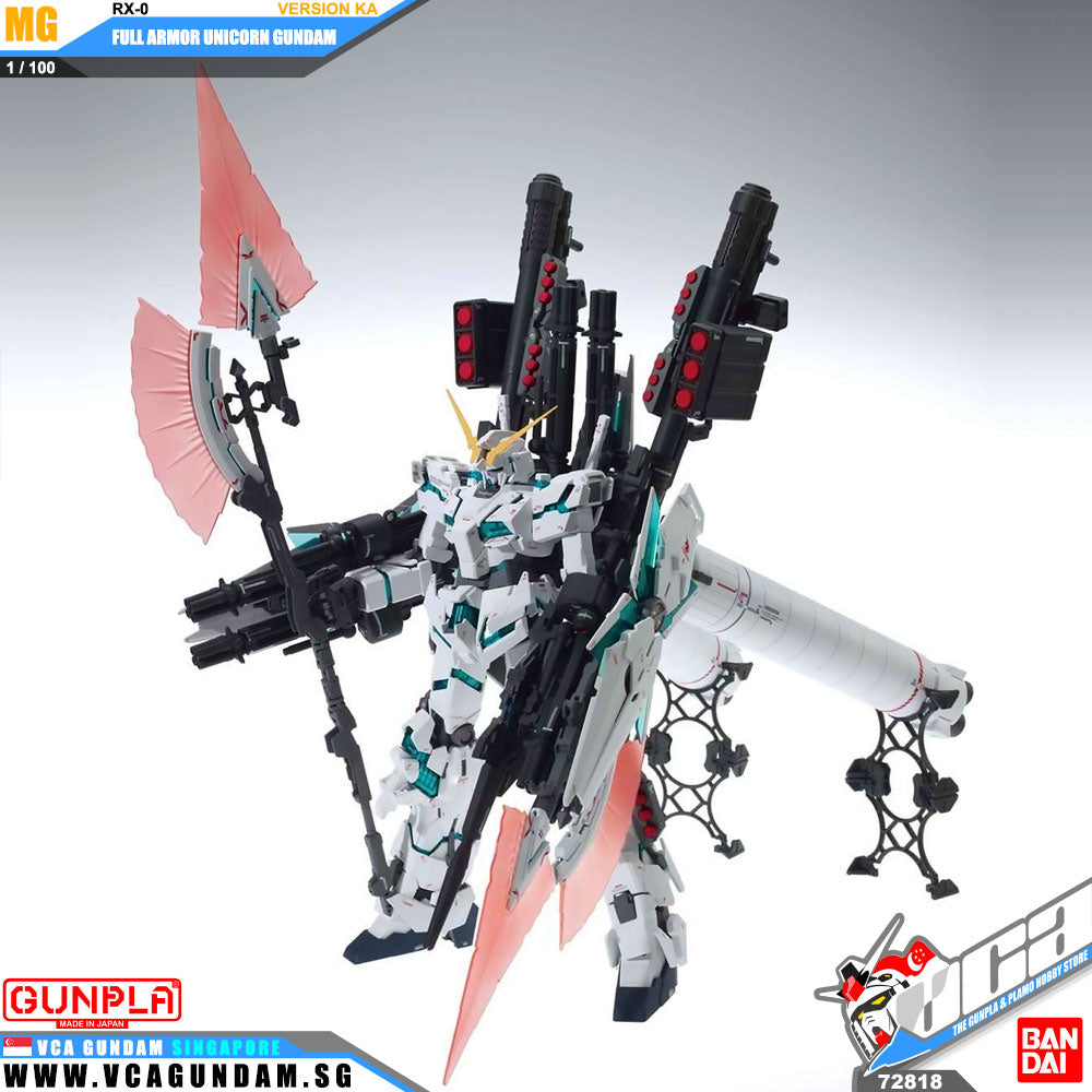 Bandai® Gunpla MG RX-0 FULL ARMOR UNICORN GUNDAM VER KA Bandai® Gunpla MG RX-0 FULL ARMOR UNICORN GUNDAM VER KA