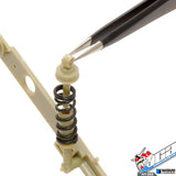 WaveCorporation® HT-202 PRECISION NEEDLE SHAPED TWEEZERS (4PCS)