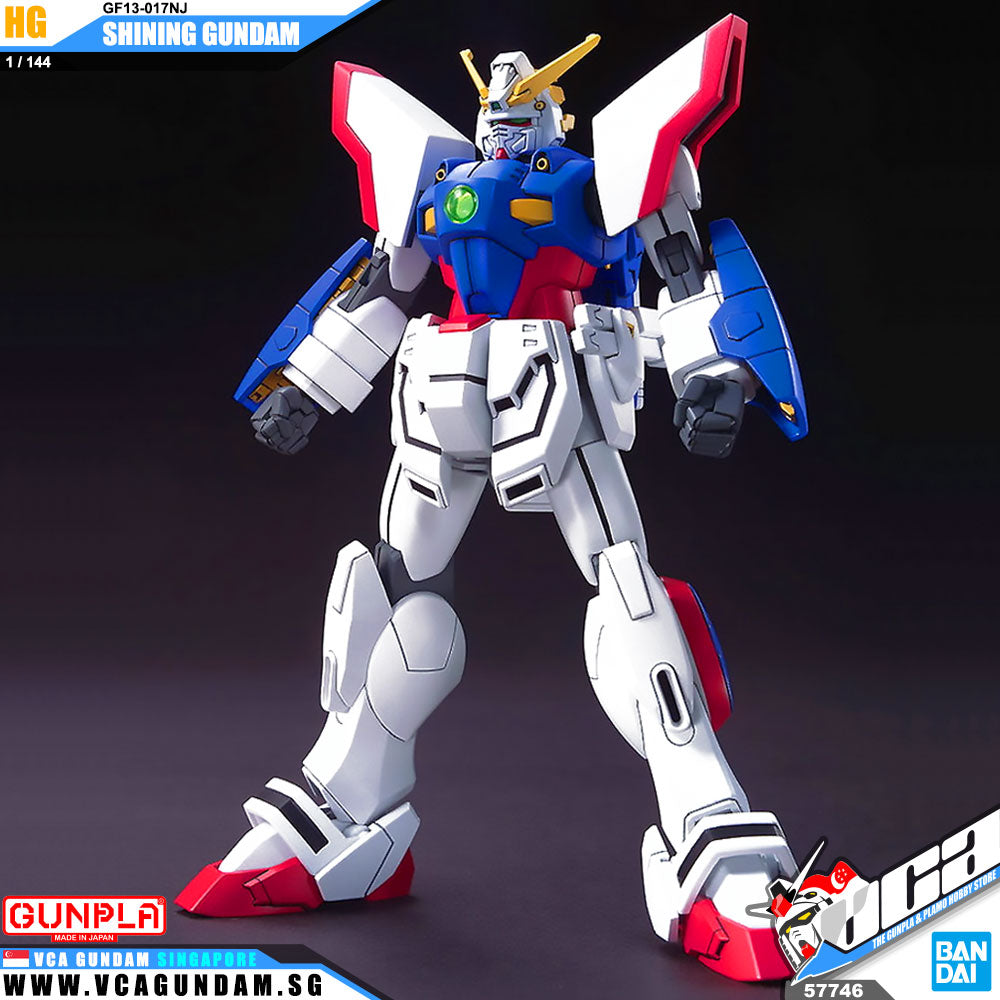 Bandaiยฎ Gunpla HG FutureCentury (HGFC) SHINING GUNDAM Bandaiยฎ Gunpla HG FutureCentury (HGFC) SHINING GUNDAM
