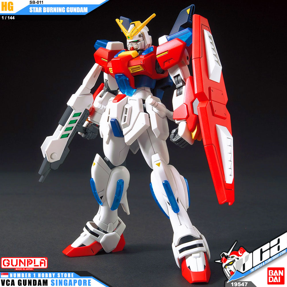 Bandai Gunpla High Grade 1/144 Star Burning Gundam Bandai Gunpla High Grade 1/144 Star Burning Gundam