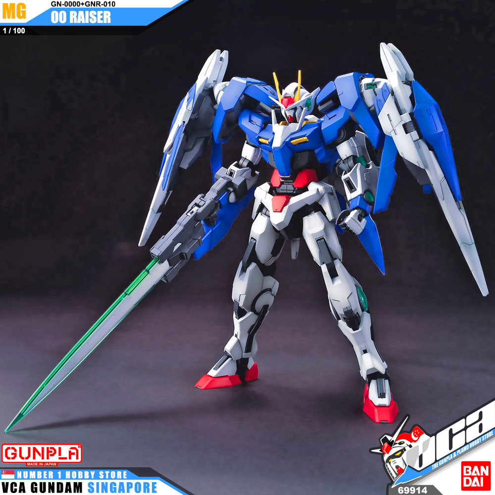 Bandai Gunpla Master Grade 1/100 MG 00 RAISER Bandai Gunpla Master Grade 1/100 MG 00 RAISER
