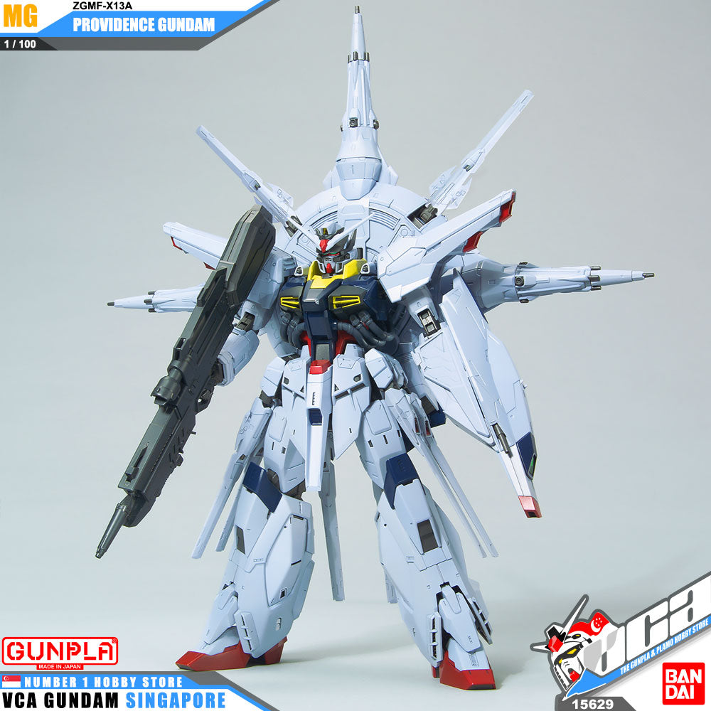 Bandai Gunpla Master Grade 1/100 MG ZGMF-X13A Providence Gundam Bandai Gunpla Master Grade 1/100 MG ZGMF-X13A Providence Gundam