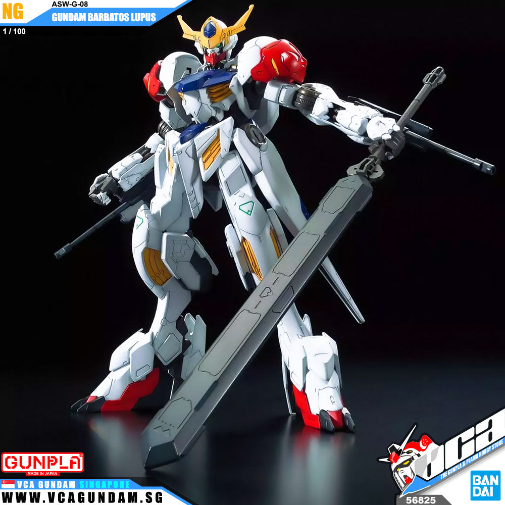 Bandaiยฎ Gunpla Full Mechanics 1/100 ASW-G-08 GUNDAM BARBATOS LUPUS