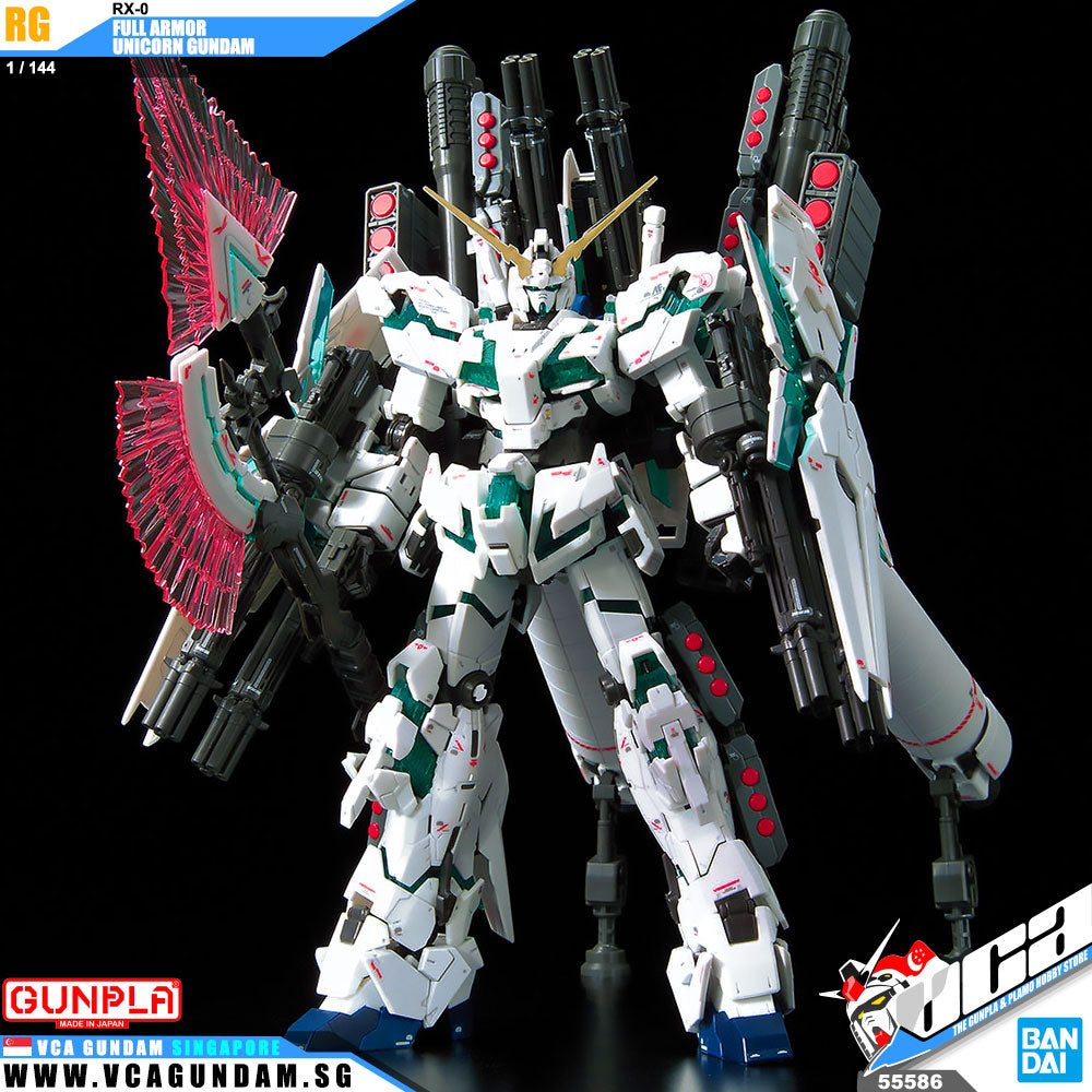 Bandai® Gunpla Real Grade (RG) FULL ARMOR UNICORN GUNDAM Bandai® Gunpla Real Grade (RG) FULL ARMOR UNICORN GUNDAM