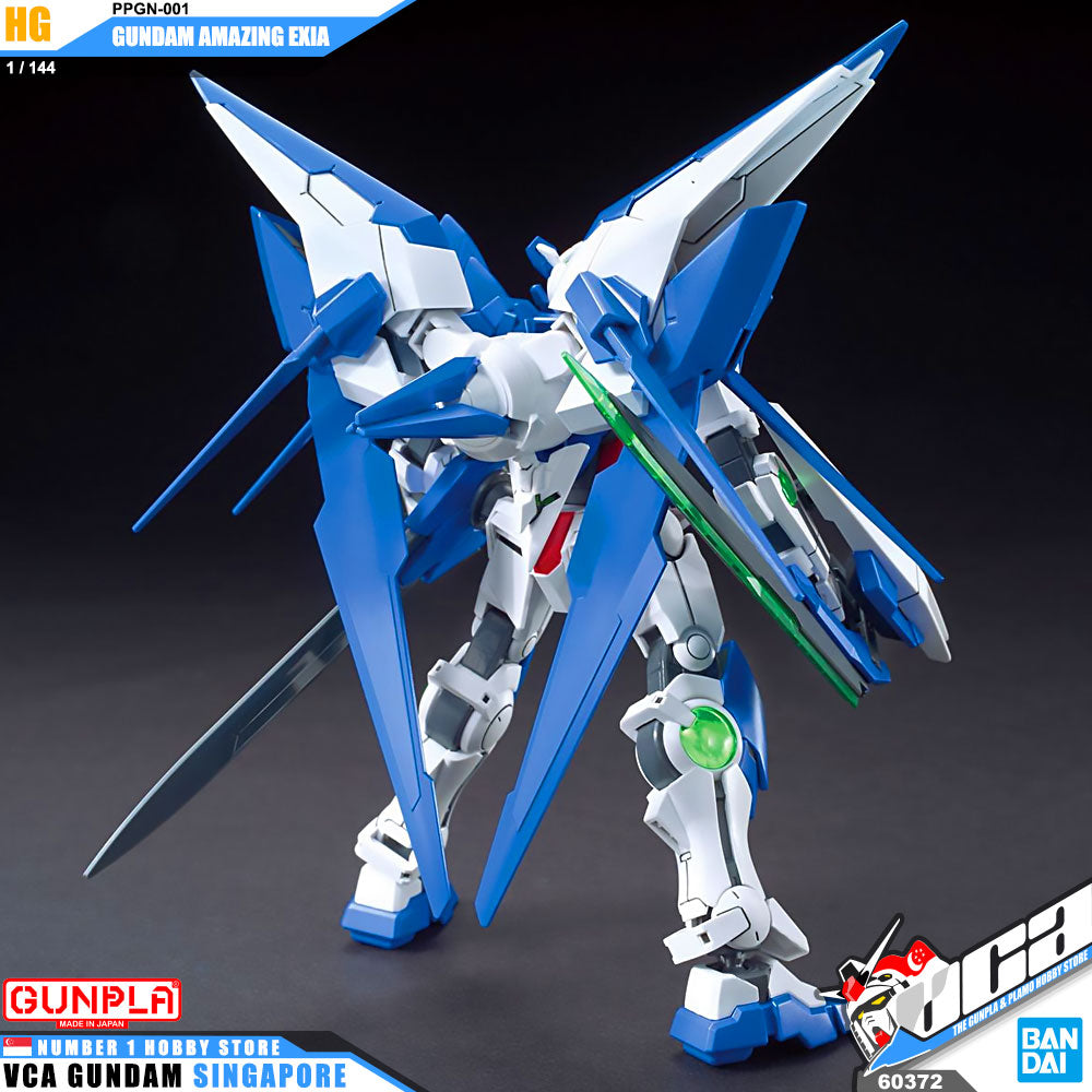 Bandai Gunpla High Grade HG Gundam Amazing Exia Bandai Gunpla High Grade HG Gundam Amazing Exia