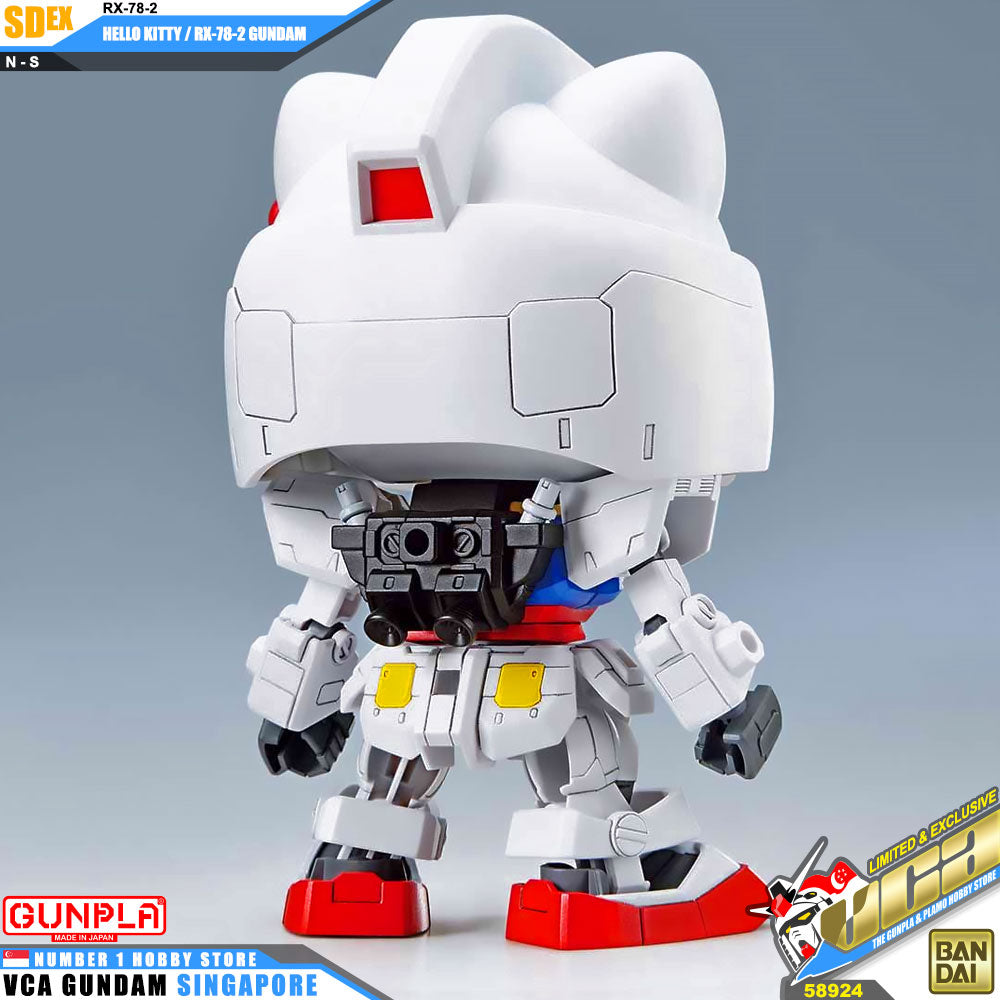 Bandai Gunpla SD EX Standard SDEX Hello Kitty RX-78-2 Gundam Bandai Gunpla SD EX Standard SDEX Hello Kitty RX-78-2 Gundam