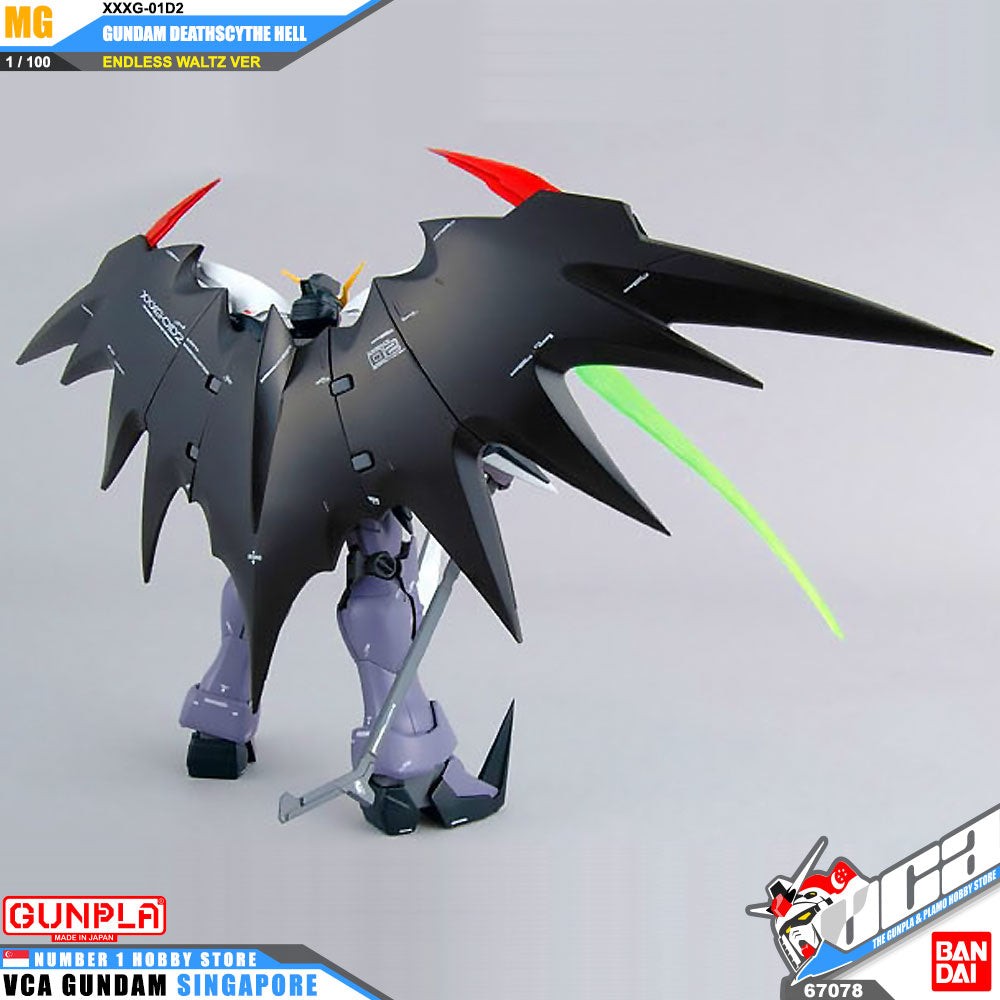 Bandai Gunpla Master Grade MG XXXG-01D2 GUNDAM DEATHSCYTHE HELL EW Bandai Gunpla Master Grade MG XXXG-01D2 GUNDAM DEATHSCYTHE HELL EW