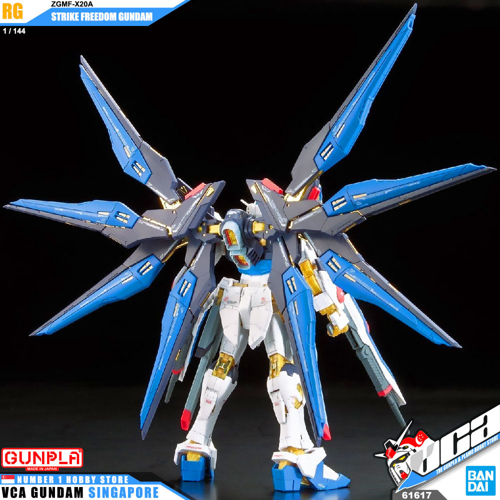 Bandai Real Grade RG ZGMF-X20A Strike Freedom Gundam Bandai Real Grade RG ZGMF-X20A Strike Freedom Gundam