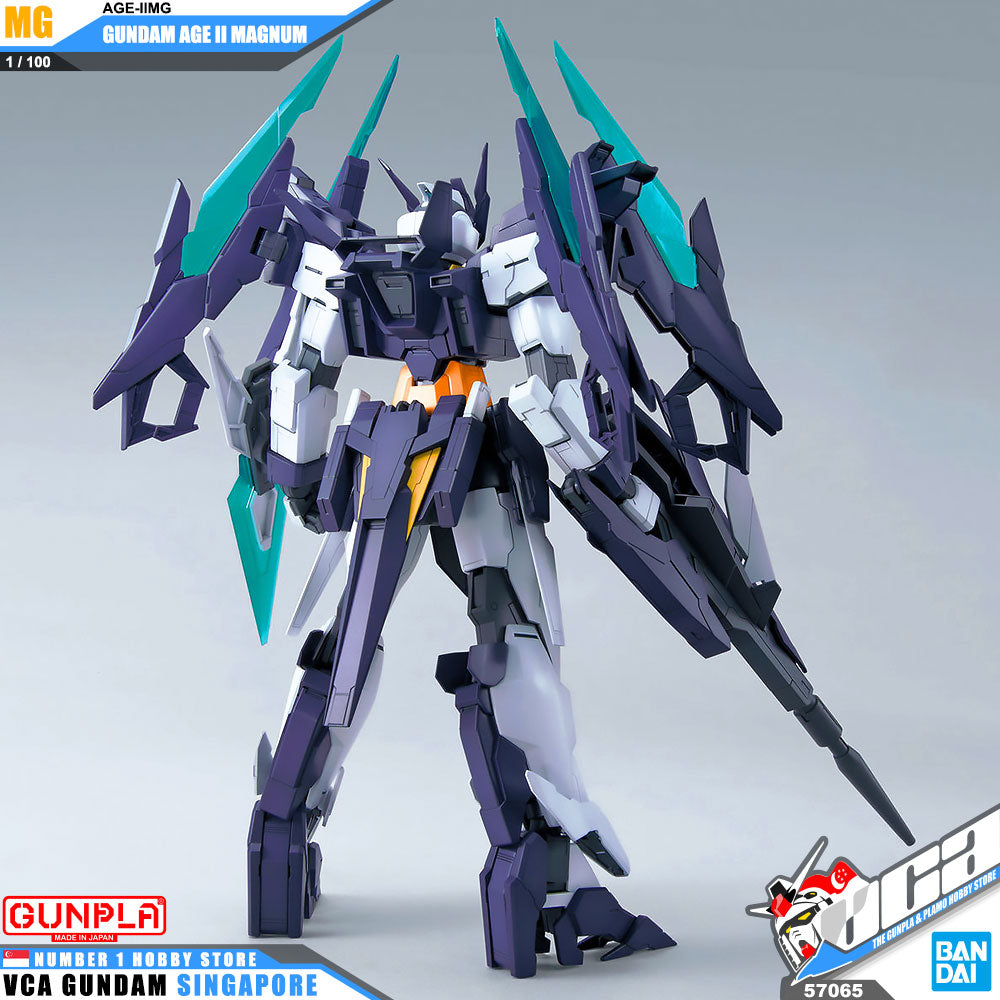 Bandai Gunpla Master Grade 1/100 MG Gundam Age II Magnum Model Kit Bandai Gunpla Master Grade 1/100 MG Gundam Age II Magnum Model Kit