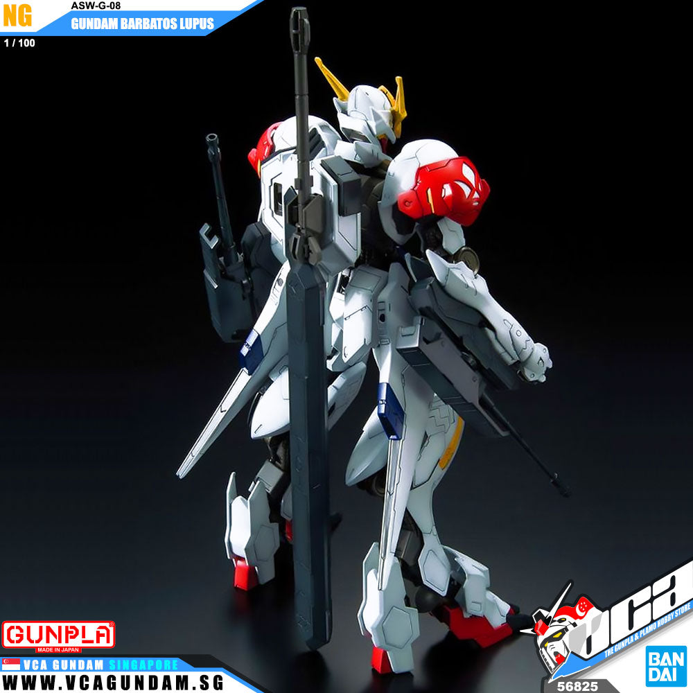 Bandaiยฎ Gunpla Full Mechanics 1/100 ASW-G-08 GUNDAM BARBATOS LUPUS