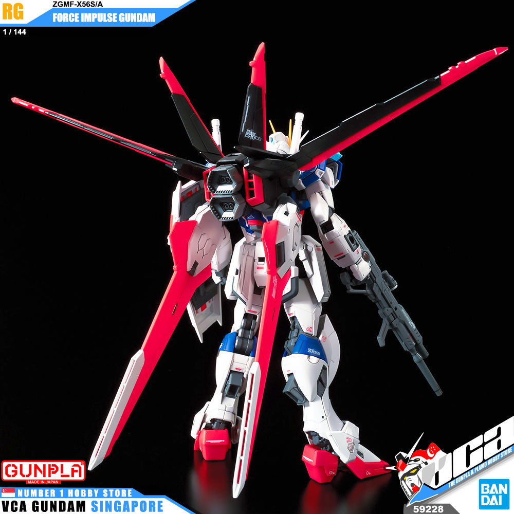 Bandai Gunpla Real Grade RG ZGMF-X56S/A FORCE IMPULSE GUNDAM Bandai Gunpla Real Grade RG ZGMF-X56S/A FORCE IMPULSE GUNDAM