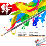 HOBBYCA HCC-102 HI-FINISH MODELING PAINT BRUSH SMALL FLAT NO 0 VCA GUNDAM SINGAPORE