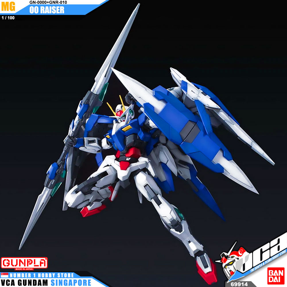 Bandai Gunpla Master Grade 1/100 MG 00 RAISER Bandai Gunpla Master Grade 1/100 MG 00 RAISER