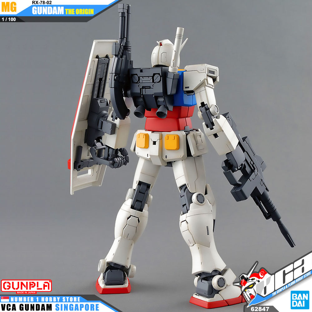 Bandai Gunpla Master Grade MG RX-78-02 Gundam The Origin Box Art Bandai Gunpla Master Grade MG RX-78-02 Gundam The Origin Box Art