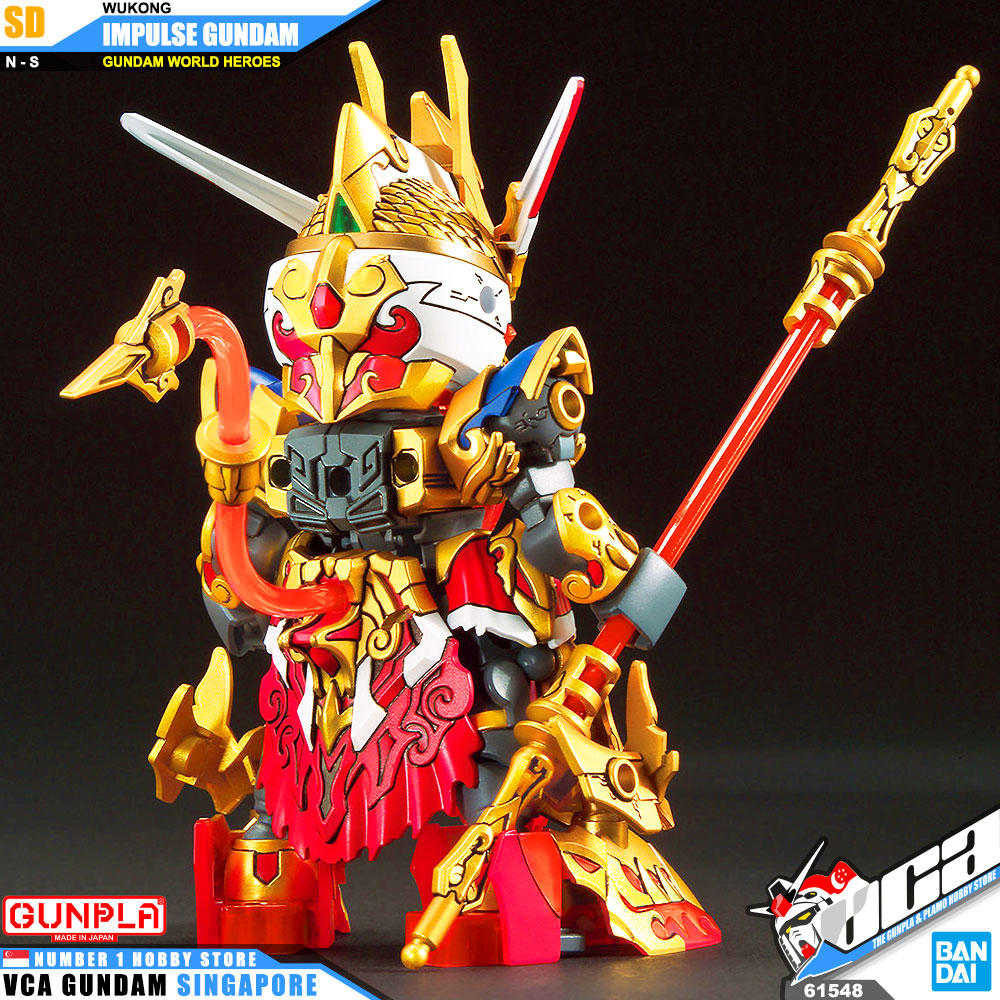 Bandai Gunpla World Heroes SD WUKONG IMPULSE GUNDAM Bandai Gunpla World Heroes SD WUKONG IMPULSE GUNDAM