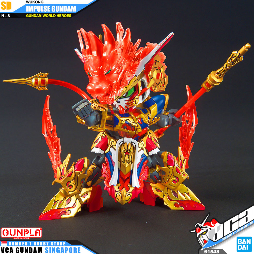 Bandai Gunpla World Heroes SD WUKONG IMPULSE GUNDAM Bandai Gunpla World Heroes SD WUKONG IMPULSE GUNDAM