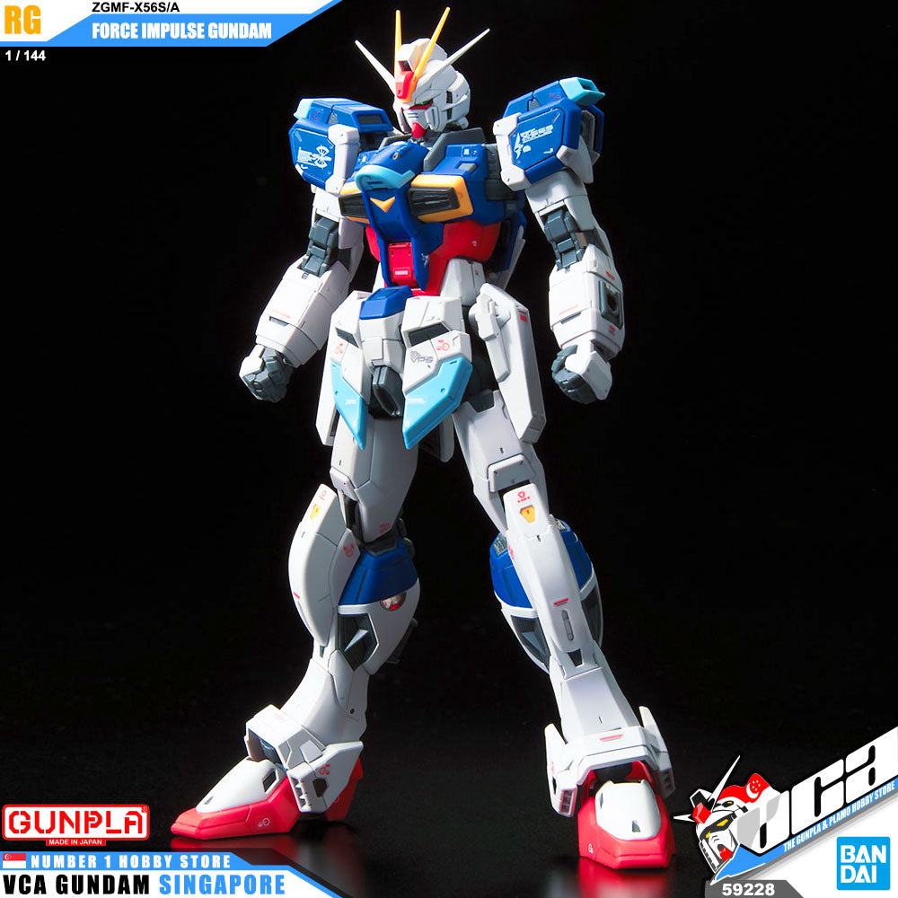 Bandai Gunpla Real Grade RG ZGMF-X56S/A FORCE IMPULSE GUNDAM Bandai Gunpla Real Grade RG ZGMF-X56S/A FORCE IMPULSE GUNDAM