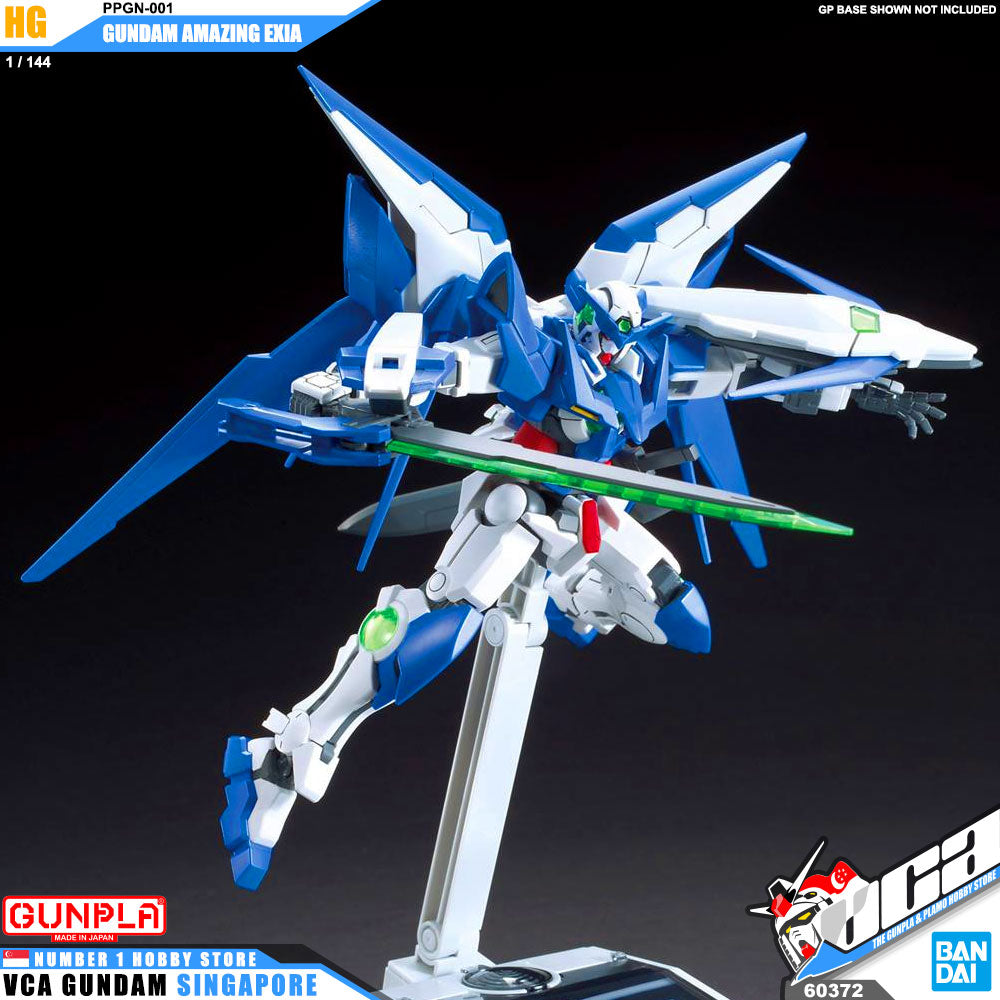 Bandai Gunpla High Grade HG Gundam Amazing Exia Bandai Gunpla High Grade HG Gundam Amazing Exia