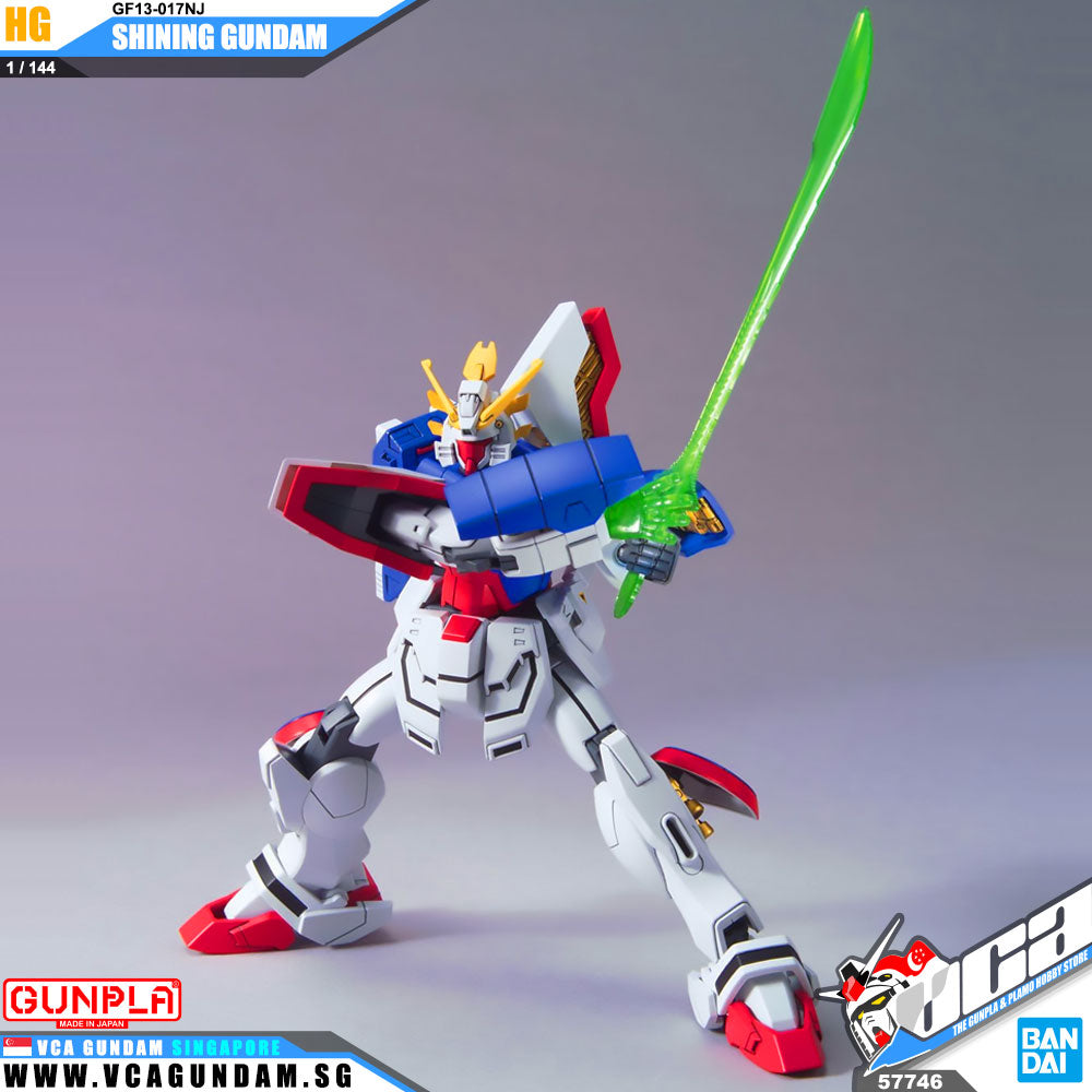 Bandaiยฎ Gunpla HG FutureCentury (HGFC) SHINING GUNDAM Bandaiยฎ Gunpla HG FutureCentury (HGFC) SHINING GUNDAM