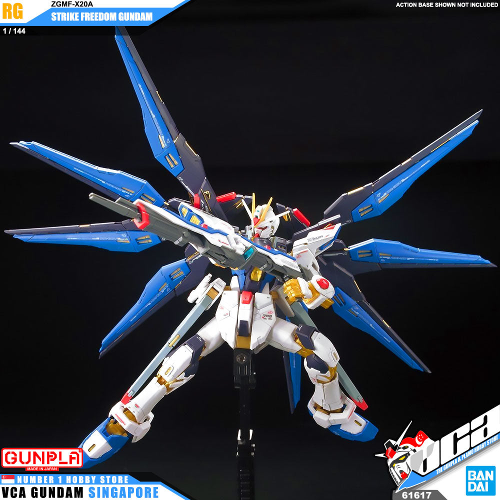 Bandai Real Grade RG ZGMF-X20A Strike Freedom Gundam Bandai Real Grade RG ZGMF-X20A Strike Freedom Gundam