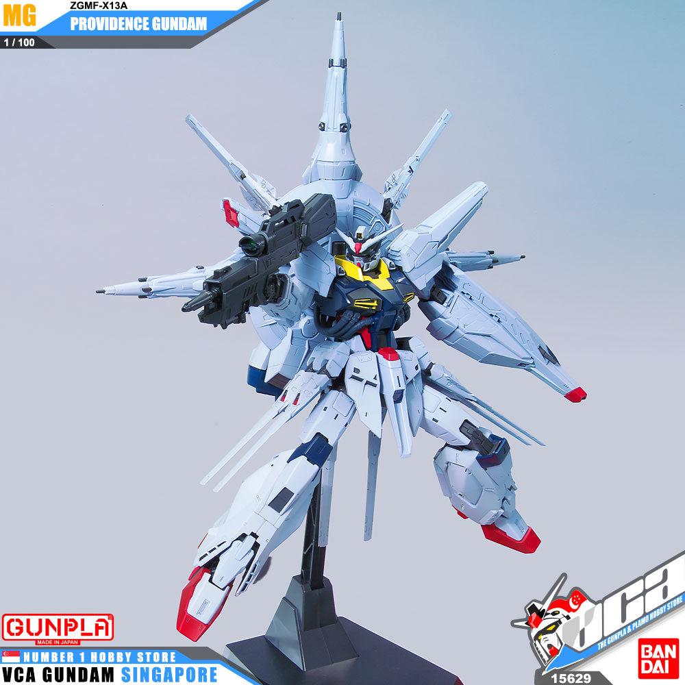 Bandai Gunpla Master Grade 1/100 MG ZGMF-X13A Providence Gundam Bandai Gunpla Master Grade 1/100 MG ZGMF-X13A Providence Gundam