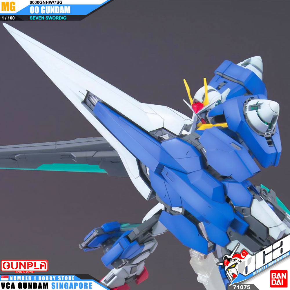 Bandai Gunpla Master Grade 1/100 MG 00 GUNDAM SEVEN SWORD/G Bandai Gunpla Master Grade 1/100 MG 00 GUNDAM SEVEN SWORD/G