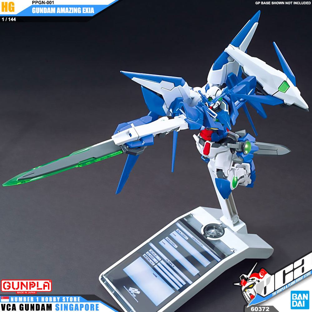 Bandai Gunpla High Grade HG Gundam Amazing Exia Bandai Gunpla High Grade HG Gundam Amazing Exia