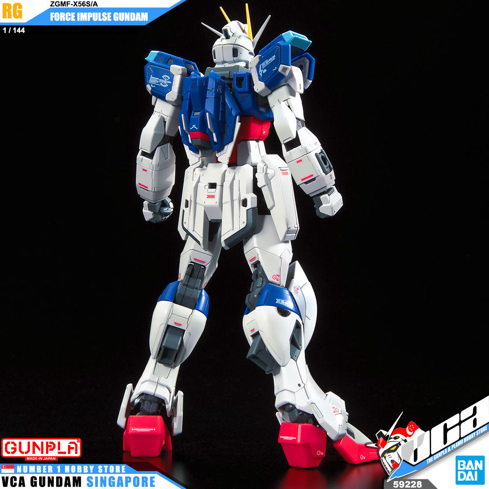 Bandai Gunpla Real Grade RG ZGMF-X56S/A FORCE IMPULSE GUNDAM Bandai Gunpla Real Grade RG ZGMF-X56S/A FORCE IMPULSE GUNDAM