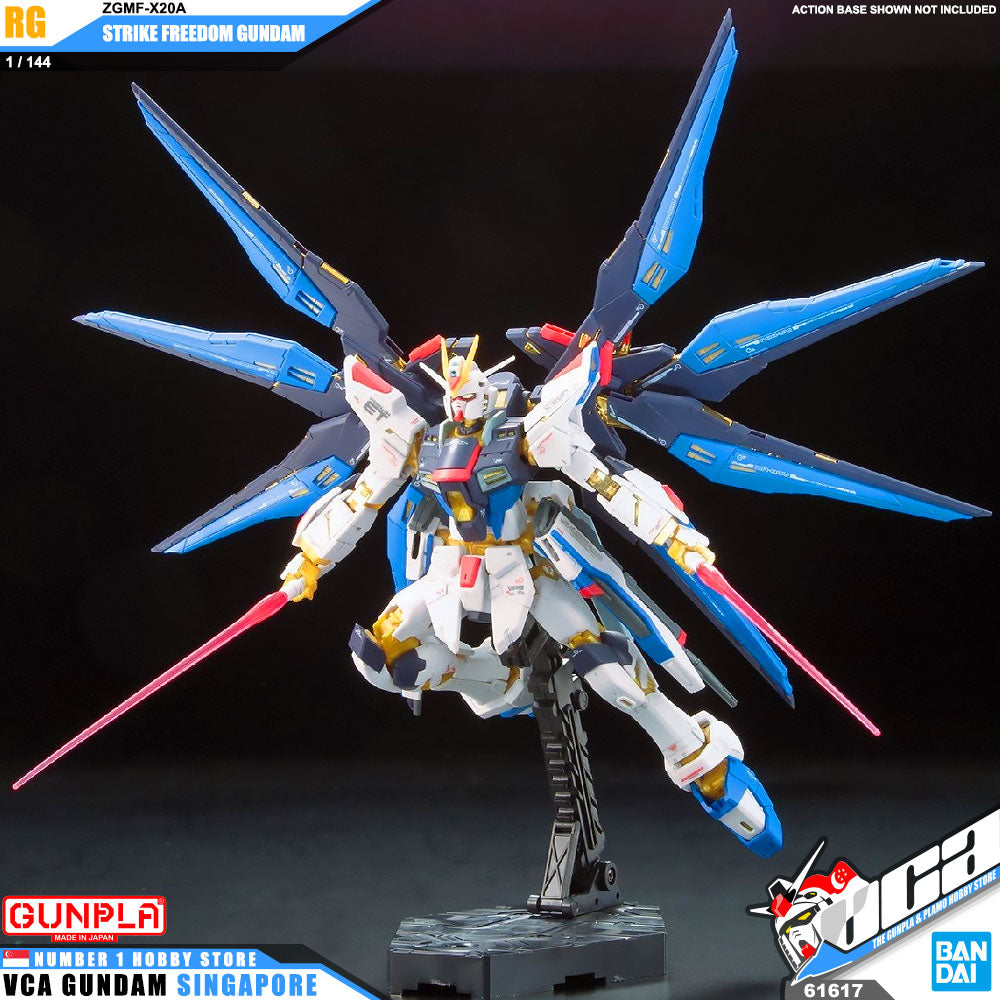 Bandai Real Grade RG ZGMF-X20A Strike Freedom Gundam Bandai Real Grade RG ZGMF-X20A Strike Freedom Gundam