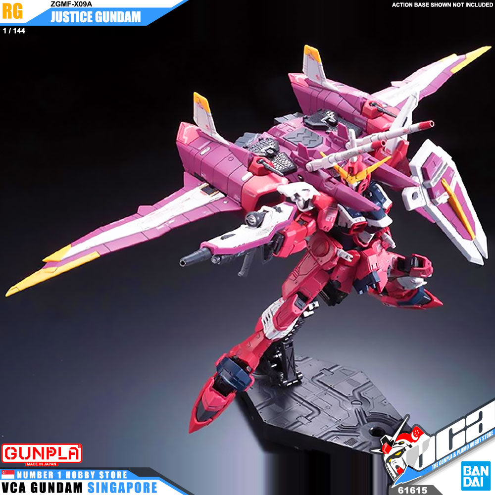 Bandai Real Grade RG ZGMF-X09A JUSTICE GUNDAM Bandai Real Grade RG ZGMF-X09A JUSTICE GUNDAM