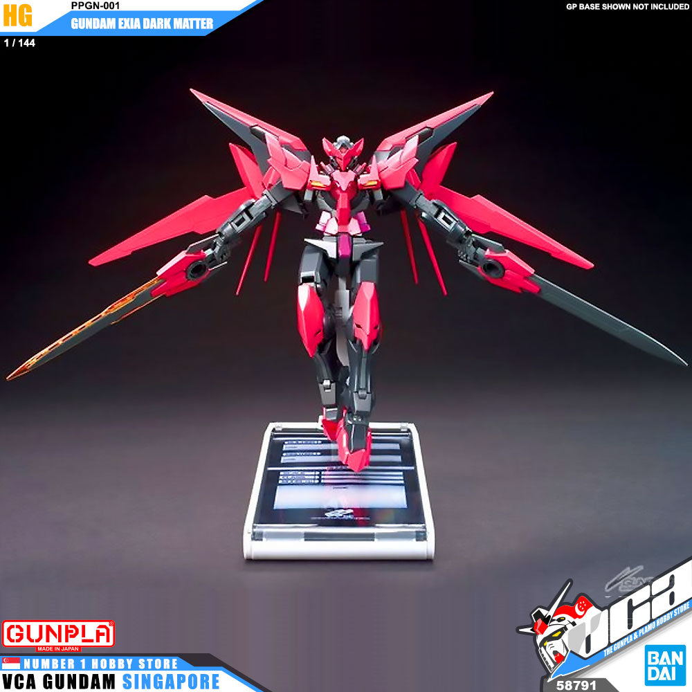 Bandai Gunpla High Grade HG Gundam Exia Dark Matter Bandai Gunpla High Grade HG Gundam Exia Dark Matter