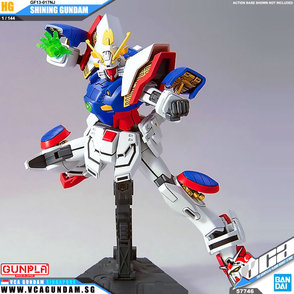 Bandaiยฎ Gunpla HG FutureCentury (HGFC) SHINING GUNDAM Bandaiยฎ Gunpla HG FutureCentury (HGFC) SHINING GUNDAM
