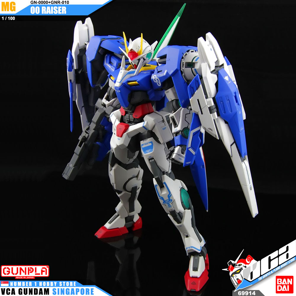 Bandai Gunpla Master Grade 1/100 MG 00 RAISER Bandai Gunpla Master Grade 1/100 MG 00 RAISER