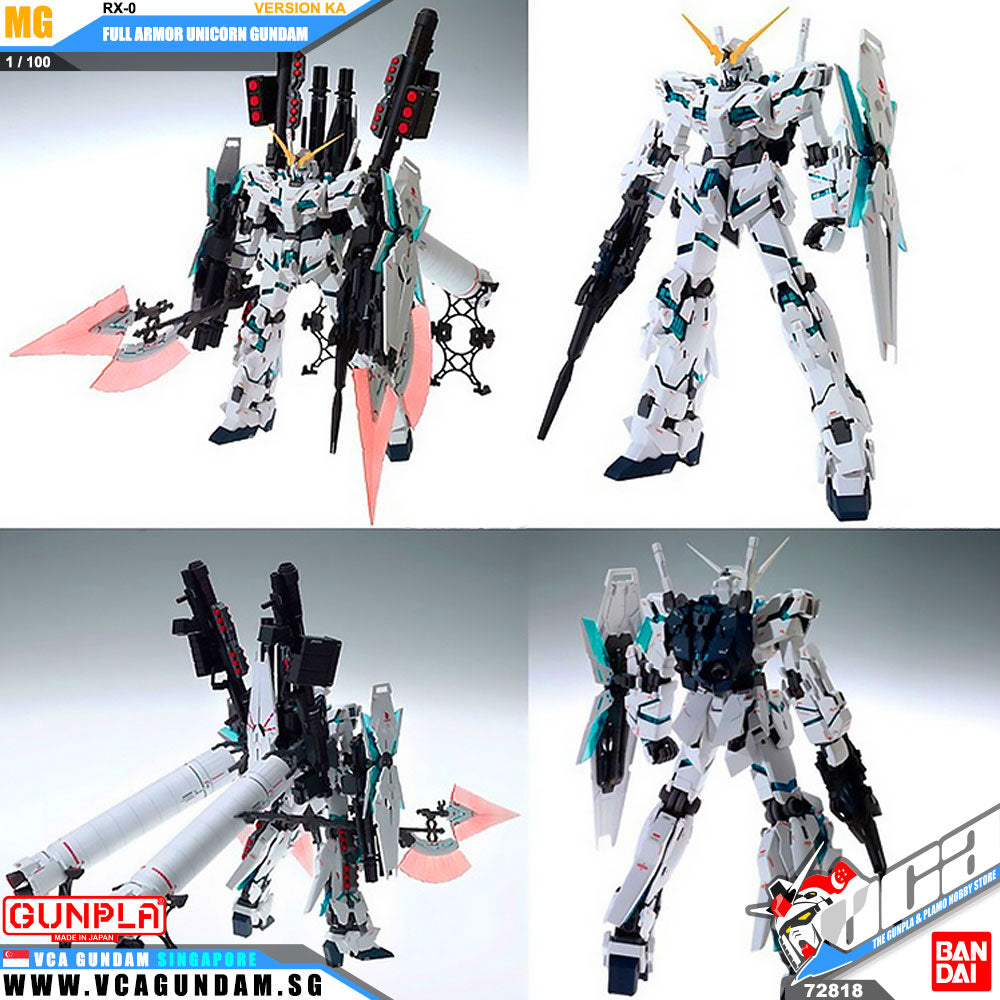 Bandai® Gunpla MG RX-0 FULL ARMOR UNICORN GUNDAM VER KA Bandai® Gunpla MG RX-0 FULL ARMOR UNICORN GUNDAM VER KA
